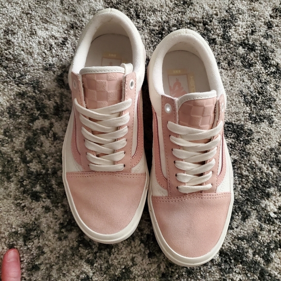 VANS OLD SKOOL PINK/MARSHMALLOW SIZE 7 WOMENS - Picture 5 of 8